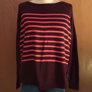 Striped sweater/blouse